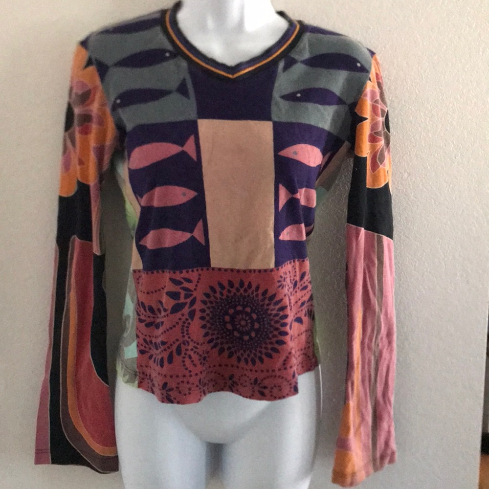 Retro long sleeve shirt